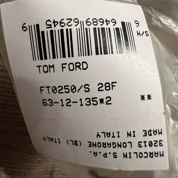 Authentic Tom Ford ladies sunglasses. new with tag. - Picture 8 of 8